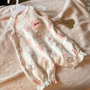 Ellen Degeneres Bunny Tag Baby Outfit